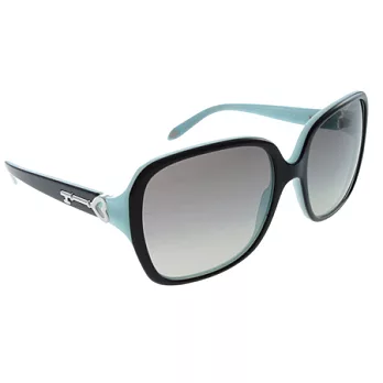 Tiffany&CO;.太陽眼鏡 (TF4056 80553C) #愛心鑰匙款-黑色-經典藍