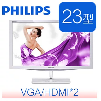 PHILIPS 飛利浦 239C4QHSW 23型超廣角高動態對比LED液晶