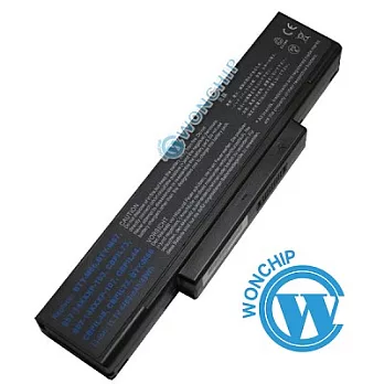 MSI CR400,CX410,EX400,EX460, EX600 ~ EX630,EX720,GE600, GT640,GT720,M655,M660,M670, PR600,PX600,VX600,VR430, VR600筆電電池