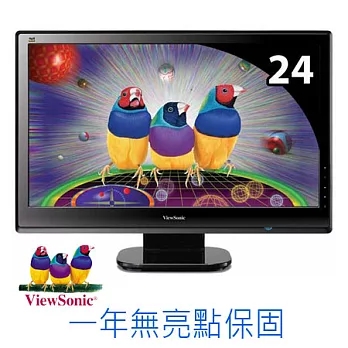 ViewSonic VX2453mh 24型寬FullHD_HDMI多媒體液晶
