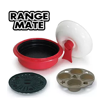 【韓國RANGE MATE】遠紅外線萬用多功能烹飪鍋(適用水波爐/微波爐) RM001