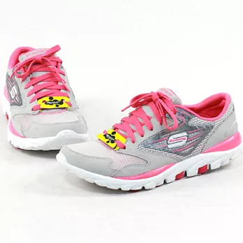 ◤Green Phoenix◥SKECHERS_陳意涵代言-GO RUN系列慢跑鞋(女)5.5灰色