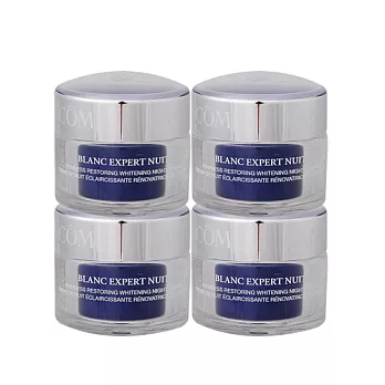 LANCOME 蘭蔻 鐳射光瞬白精華日間凝霜超越正貨容量組-2012新版(15ml)x4入