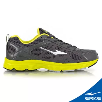 【Party World】《ERKE鴻星爾克》男運動常規慢跑鞋39青銅灰/果綠