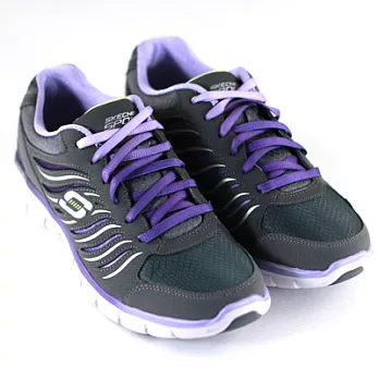 ◤Green Phoenix◥SKECHERS (女) 流行運動鞋-協調力量5.5灰色