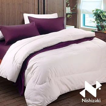 【西崎-皇家尊爵】立體雙車邊奈米銀羊毛被