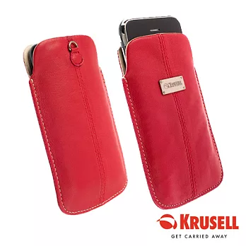 【KRUSELL】LUNA MOBILE POUCH for iPhone5豔麗紅