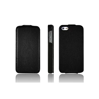 Optima iPhone5 荔枝牛皮系列黑色