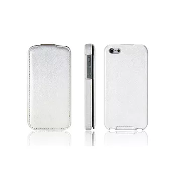Optima iPhone5 荔枝牛皮系列白色