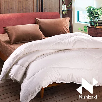 【西崎-淡雅意境】純棉緹花國際認證純羊毛被