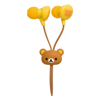 San-X 懶熊造型系列耳塞式耳機。懶熊