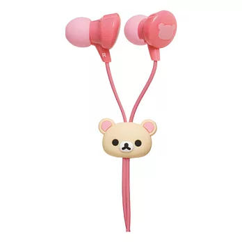 San-X 懶熊造型系列耳塞式耳機。懶妹