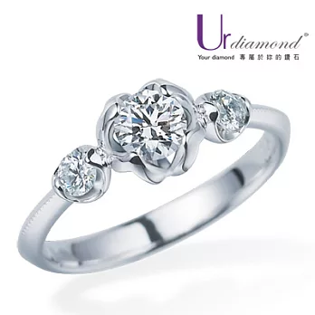 Ur diamond愛的呼喚GIA鑽石18K金戒指 30分G/VS1/3EX