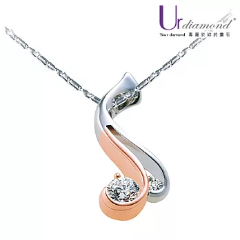 Ur diamond♥魅力♥GIA鑽石18K金項鍊 30分G/VS1/3EX