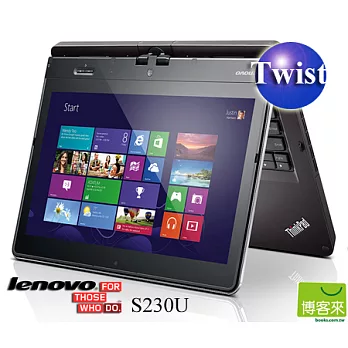 [平板] 旋轉 Lenovo ThinkPad Twist S230U 3347-A34(黑)★ Core i5-3317U(1.7GHz)★ Win 812.1吋可翻轉觸控面板★ 500G超大硬碟★ 2年國際保固