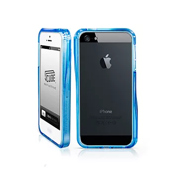 CUBE B-Protector iPhone 5保護邊框透藍