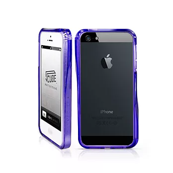 CUBE B-Protector iPhone 5保護邊框透紫