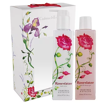 Crabtree & Evelyn 瑰珀翠 薔薇玫瑰雙馨禮盒