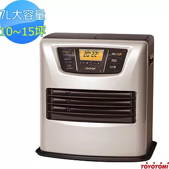 【日本製 TOYOTOMI 】LC-L43C-TW(銀色) 煤油電暖爐