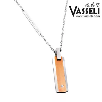 VASSELI ◤雪梨承諾◢ 鎢鋼鑽石墜(女)