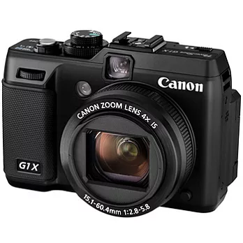 CanonG1X(公司貨)+原廠包+32GC10+專用電池X2+清潔組+桌上型小腳架+保護貼+讀卡機+熱靴蓋-