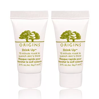 ORIGINS 品木宣言一飲而盡保濕面膜(7ml)X2