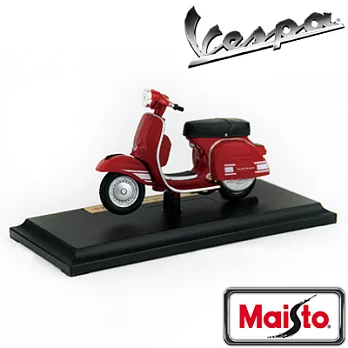【iron-hero】Maisto 原廠授權 Vespa 200 Rally (1972) 機車模型-紅