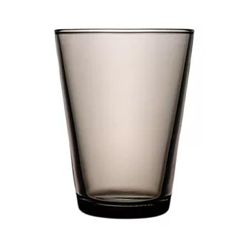 北歐芬蘭 iittala Kartio 水晶玻璃對杯, 40cl棕色 sand