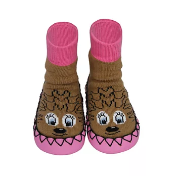 Moccis舞動學步襪靴----穿上MOCCIS，自在舞動寶寶雙腳(6~12月)搖滾史派克-6~12月