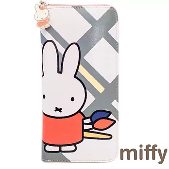 【Miffy】米菲 畫筆人生系列(時尚長夾)