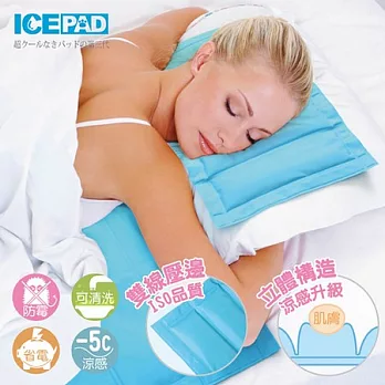ICE PAD 酷暑清涼持久冷凝枕墊-雙人組