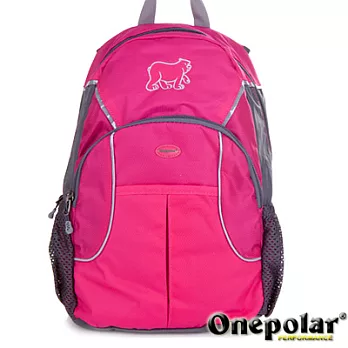 【BTU-ONE POLAR】快樂北極熊兒童後背包(小)-PL01752淺粉