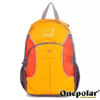 【BTU-ONE POLAR】快樂北極熊兒童後背包(中)-PL01753黃