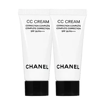 CHANEL 香奈兒 全效完美修飾CC霜SPF30/PA+++(5ml)*2
