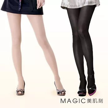 Magic美肌刻-200丹久站型美腿機能褲襪膚色S