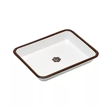 月兔印－琺瑯調理方盤（21cm）