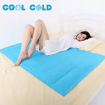 COOL COLD 炎暑必備清涼萬用大型(L)冷凝墊1入◆足重8000g◆