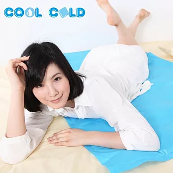 COOL COLD 炎暑必備清涼萬用小型(S)+特大型(L)冷凝墊2入組◆足重9000g◆