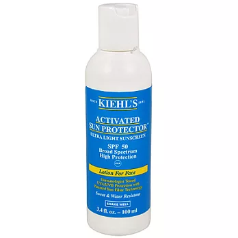 Kiehl’s契爾氏 溫和水感臉部防曬露SPF50(100ml)