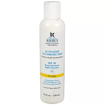 Kiehl’s契爾氏 溫和水感身體防曬露SPF50(150ml)