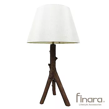 精品家飾/造型燈飾-自然野趣(58cm)仿原木立燈/桌燈
