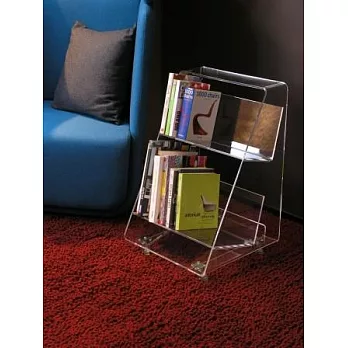 Bookcase 壓克力閱讀書櫃透明