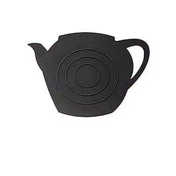 如影隨形系列鍋墊-茶壺黑色