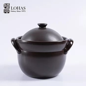 【陸寶】洋風雙層蓋陶鍋(2號)