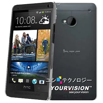NEW HTC ONE M7 801E 超耐塑晶漾高硬度(薄)背殼