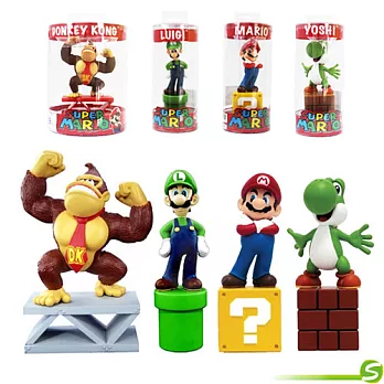 任天堂 Super Mario 紙鎮公仔模型(4款可挑)路奇