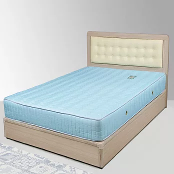 《Homelike》艾凡3.5尺床組-單人白橡木紋