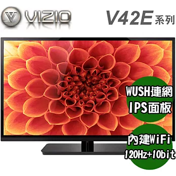 VIZIO 42吋智慧連網LED液晶顯示器+視訊盒(V42E)＊送HDMI線+數位天線+清潔組