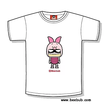 【Beebub】維尼超人-小豬超人XS白