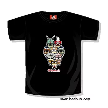 【Beebub】海綿超人-大集合-XS黑